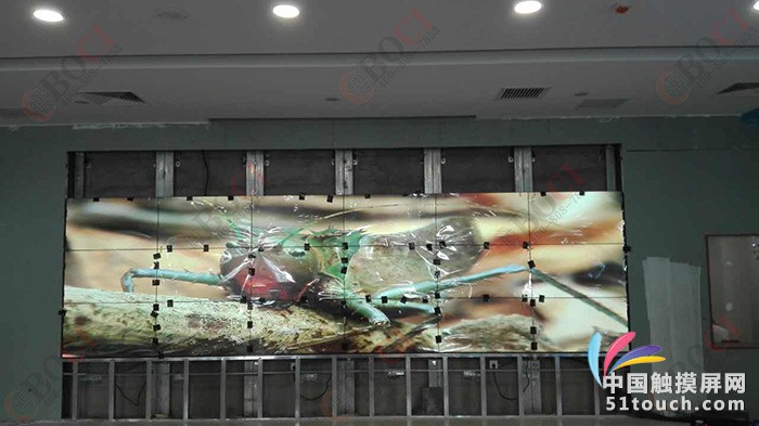 北京精神卫生专科医院展厅三星46寸液晶拼接屏 (1)